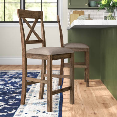 Rustic farmhouse best sale counter stools